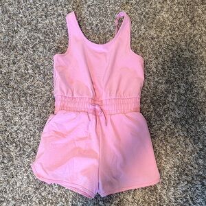 Abercrombie Kids Pink Sleeveless Romper